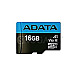 16GB ADATA Premier R85/W25 microSDHC UHS-I U1 A1 Class 10 Kit