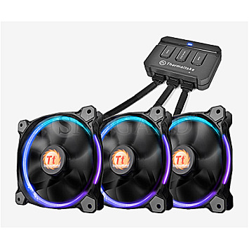 Thermaltake Riing 14 LED RGB 140mm PWM 3er-Pack