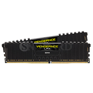 16GB Corsair CMK16GX4M2D3600C18 Vengeance LPX DDR4-3600 Kit schwarz