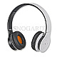 Manhattan Fusion On-Ear Bluetooth Headset white