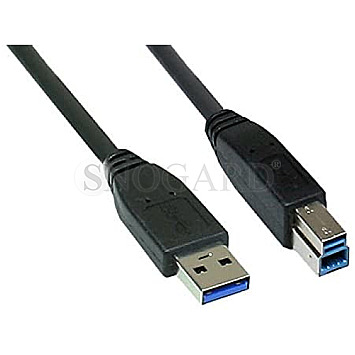 Good Connections GC-0952 USB 3.0 Typ-A / USB 3.0 Typ-B 1m schwarz