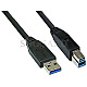 Good Connections GC-0952 USB 3.0 Typ-A / USB 3.0 Typ-B 1m schwarz