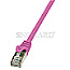 LogiLink CP2069S EconLine Patchkabel F/UTP CAT6A 3m pink