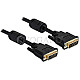 DeLOCK 83111 DVI-I Kabel 2m schwarz