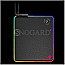 ASUS ROG Balteus Qi Gaming RGB Mousepad 370x320mm schwarz