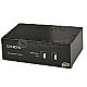 Lindy 39302 KVM Switch Pro 2 Port DVI Dual-Link Dual Head Audio schwarz