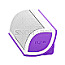 NYNE Mini Bluetooth Lautsprecher white/purple