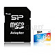 64GB Silicon Power SP064GBSTXBU1V20SP microSDXC UHS-I Class 10 Card Elite Color