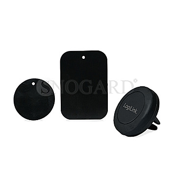 LogiLink AA0079 Car Smartphonehalter magnetisch passiv schwarz