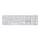 Apple MQ052D/A Magic Keyboard mit Ziffernblock silber
