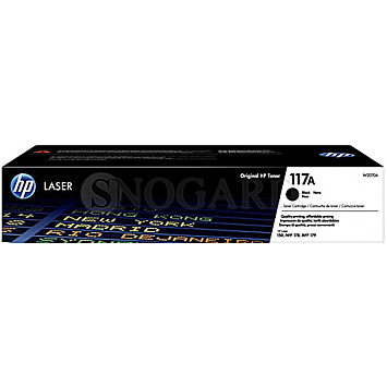 HP 117A Black  Laser Toner Cartridge