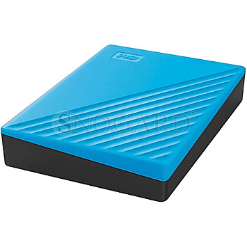 4TB WD My Passport Portable Storage 2019 USB 3.0 Micro-B blau