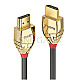 Lindy 37861 High-Speed HDMI 4K Gold Line 1m grau