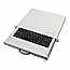 Aixcase 19"Tastaturschublade 1HE DE PS2 & USB Touchpad