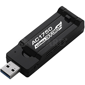 Edimax EW-7833UAC 2.4GHz/5GHz W-LAN USB 3.0 Stick schwarz