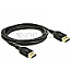 DeLOCK 85663 DisplayPort 1.4 Kabel 8K 60Hz 5m schwarz