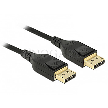 DeLOCK 85663 DisplayPort 1.4 Kabel 8K 60Hz 5m schwarz