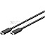 Goobay 66508 USB-C 3.1 Kabel 2m schwarz