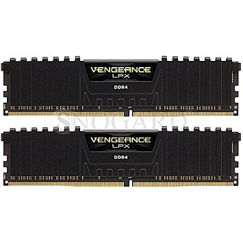 64GB Corsair CMK64GX4M2E3200C16 Vengeance LPX DDR4-3200 Kit schwarz