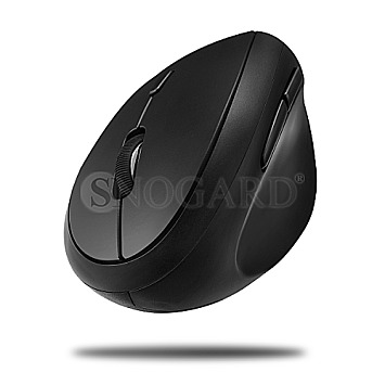 Adesso iMouse V10 Wireless Ergonomic Vertical Mini Mouse schwarz