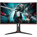 68.6cm (27") AOC CQ27G2U/BK VA WQHD 144Hz Gaming Curved Pivot FreeSync