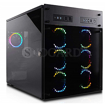 Nanoxia Dual System Streaming Case RGB Black Edition