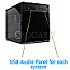 Nanoxia Dual System Streaming Case RGB Black Edition