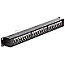 DeLOCK 43295 19" Kupplungs-Patchpanel 24 Port CAT6 schwarz