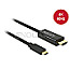DeLOCK 85291 USB-C Stecker -> HDMI Stecker 4K 60Hz 2m schwarz