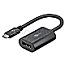 Goobay 51773 USB-C Stecketr auf DisplayPort Buchse Adapter 20cm schwarz