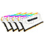 32GB Corsair CMW32GX4M4C3200C16W Vengeance RGB PRO DDR4-3200 Kit white