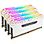 32GB Corsair CMW32GX4M4C3200C16W Vengeance RGB PRO DDR4-3200 Kit white