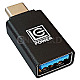 LC-Power LC-ADA-U31C USB 3.0 Typ-A Buchse auf USB Typ-C Stecker Adapter schwarz