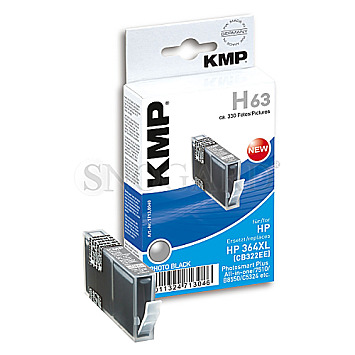 KMP H63 HP364XL CB322EE Photo schwarz