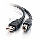 Cables To Go 81565 USB 2.0 A/B 1m schwarz