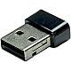 Inter-Tech DMG-08 WiFi+Bluetooth 4.0 Adapter USB 2.0 schwarz