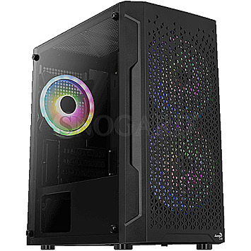 AeroCool Trinity Mini v2 FRGB Tempered Glass Black Edition