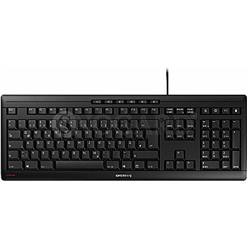 Cherry JK-8500GB-2 Stream Keyboard 2019 USB UK QWERTY Layout schwarz