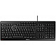 Cherry JK-8500GB-2 Stream Keyboard 2019 USB UK QWERTY Layout schwarz