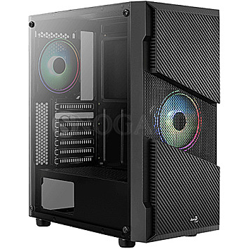 AeroCool Menace Saturn RGB Window Black Edition