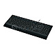 Logitech K280e Corded Keyboard US Layout QWERTY schwarz