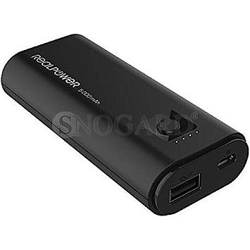 Ultron 270314 RealPower PB-5000 Mini Powerbank schwarz