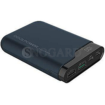 Ultron 282240 RealPower PB-10000 PD Alu Powerbank schwarz