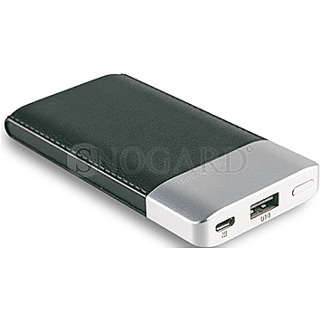 Ultron 282247 RealPower PB-4000 Fashion Powerbank schwarz/silber