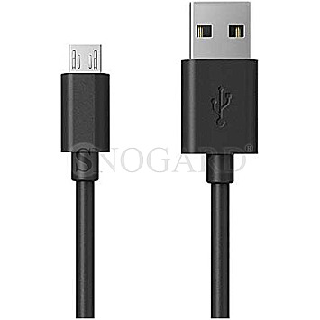 Ultron 255651 RealPower USB Typ A / Micro-USB Sync-/Ladekabel schwarz