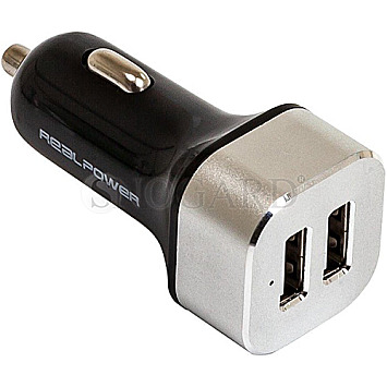 Ultron 176635 RealPower 2-Port USB Car Charger 12/24V