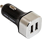 Ultron 176635 RealPower 2-Port USB Car Charger 12/24V