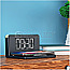 Terratec 286141 ChargeAir Clock Wecker + Ladestation Licht schwarz/gelb