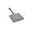 Terratec 251736 Connect C3 USB-C mit USB-C PD, HDMI und USB 3.0 Adapter silber