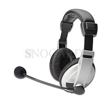 Digitus DA-12201 Multimedia Headset 3.5mm Klinke geschlossen